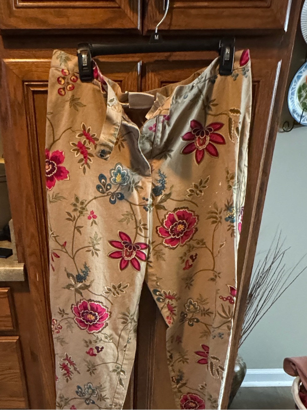 Liz Claiborne Brown Floral Tabitha Skirt